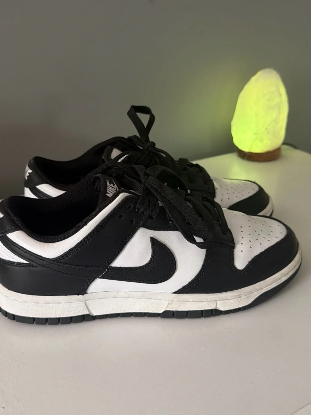 Nike Black and White Low-Top Sneakers